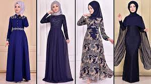 2021 Sifon Lacivert Tesettur Abiye Elbise Modelleri Moda Merve Abiye Modelleri 2021 The Dress Islami Giyim Elbise Modelleri