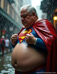chubby grandpa in a superman costum Prompts | Stable Diffusion Online