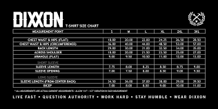sizing dixxon flannel co