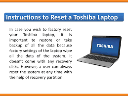 As you hold this button, press the power button once to turn the computer on. Instructions To Reset A Toshiba Laptop By Samantha Bayer Issuu