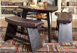 Shop the finest dining room furniture from the comfort of your home. Noah Chocolate Chocolate 4pc Counter Height Dining Room Dining Room Sets Rooms To Go Furniture At Home Furniture Store