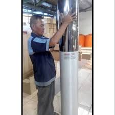 Jual tabung filter air full stainless steel 1054 lengkap dengan kepala 3 way valve, harga rp. Tabung Frp 1054 Filter Air Stainless 10 Inch Kepala 3 Ways Tabung Fiber Dilapisi Stainless Shopee Indonesia