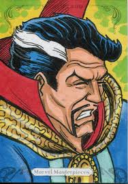 Upper Deck Marvel Masterpieces 2018 Sketch Card By Nick Justus