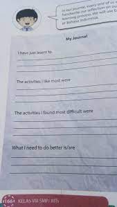 Chapter 0 chapter 1 chapter 2. Tolong Jawabin My Journal Chapter 10 Kelas8 Brainly Co Id