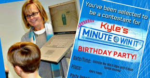 I've listed the full list of supplies as well as listing the supplies needed for each game so that it makes it easier for you to plan your own party. Minute To Win It Birthday Party Momof6