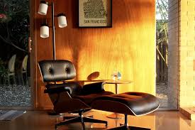The lamp has 2 modes: Accessories That Go Well With The Eames Lounge Chair Replica Manhattan Home Design