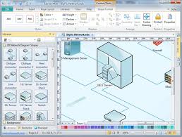 network diagram software free network drawing computer