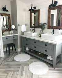 Awesome Double Vanity Mirror Ideas Bathroommirrorideasdoublevanity Farmhouse Master Bathroom Bathroom Remodel Master Master Bath Renovation