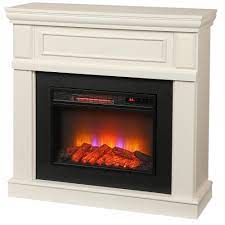 home decorators collection grantley 40 in freestanding electric fireplace in white 112319 the home depot electric fireplace white electric fireplace fireplace