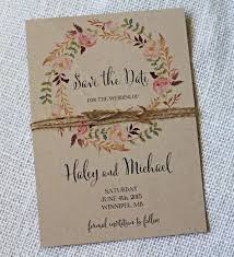 Rustikale Boho Chic Hochzeit Save The Date Von Loveofcreating Savethedateweddingideas Wedding Saving Floral Save The Dates Wedding Cards