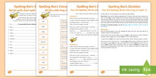 Year 3 4 Spelling At Home Long A Spelt Ei Spelling Pack