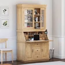 When you buy a hardwicke secretary desk with hutch online from joss & main, we make it as easy as possible for you to find out when your product will be delivered. Drop Front Secretary Desk With Hutch Made Of Mango Wood