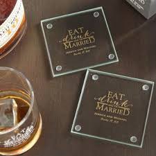 Personalized Wedding Coasters In 2020 Wedding Gift Favors Wedding Coasters Personalized Glass Coaster