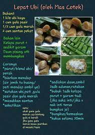 Lepat Ubi Quiche Recipes Malaysian Dessert Malay Food