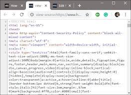 When the page loads, click on the crx icon in the extensions bar in chrome and select view source. 4. How To View The Html Source In Google Chrome