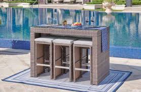 Get it as soon as wed, jun 16. Best Choice Products 7 Piece Outdoor Rattan Wicker Bar Dining Patio Furniture Set W Glass Table Top 6 Stools Bar Sets Brown China Rattan Furniture Rattan Chair Made In China Com