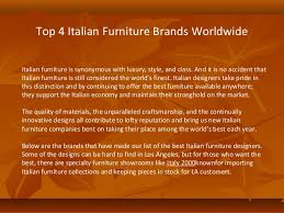 Frnshx aims to be the first italian retailer in the luxury furniture market. Top 4 Italian Furniture Brands Worldwide