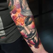 Ramon On Twitter Vendetta Tattoo Mask Tattoo V For Vendetta Tattoo