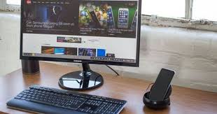 Samsung S Dex Desktop Dock Turns The Galaxy S8 Into A Grab And Go Pc Samsung Galaxy S8 Samsung Galaxy Phone