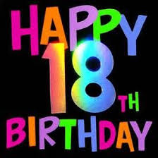 18th Birthday Cards Messages Flowers Yahoo Image Search Results Happy 18th Birthday Daughter Happy Birthday 18th 18th Birthday Cards