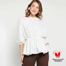 Save on blouses at jcpenney®. Tougo Ela Blouse Wanita Putih Terbaru Juli 2021 Harga Murah Kualitas Terjamin Blibli