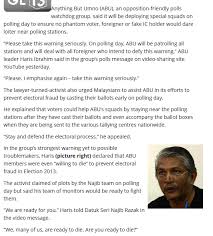 Former 1mdb chief executive officer mohd hazem abdul rahman today said he had. Malaysia Anything But Umno Abu Serious About Poll Watching Political Party Forum Southeast Asia