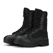 Black Tactical Boots
