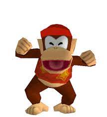 Diddy Kong Gif Donkey Kong Country Diddy Kong Video Game Images