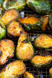 These Sweet And Spicy Air Fryer Brussel Sprouts Come Out Perfect When Cooked In Your Air Fry Air Fryer Recipes Healthy Air Fryer Recipes Easy Air Frier Recipes