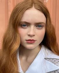 Sadie for Stranger Things Press! ♥️ Another trick to make eyes pop other  than the ubiquitous dark smokey eye, is to do the opposite, and use white  as a base. It gives