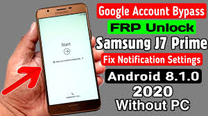 Aug 02, 2019 · download the samfirm frp tool then run samfirm.exe as an administrator. Samsung J7 Prime Sm G610 Corregir La Configuracion De Notificaciones Google Frp Bypass Android 8 1 0 Sin Pc Gsmneo