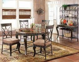 Along with convenient casters, chair offers tilt, swivel and adjustable height mechanisms for customized comfort. The Hamlyn Dining Collection Features A Gold And Brown Tone Marble Top With A Metal Base In Round Dining Room Sets Dining Room Table Marble Metal Dining Table