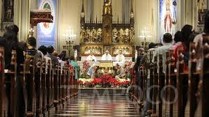 Sementara dekorasi di gereja katedral mengusung tema 'nusantara merayakan natal'. Misa Malam Natal Di Gereja Katedral Berjalan Khidmat Foto Gooto Com