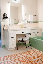 How about a way to make your small bathroom seem bigger? Mint Green Bathroom Ideas Houzz