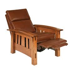 Mission Mccoy Recliner With Optional Power Recliner Mission Style Furniture Recliner Chair Mission Furniture