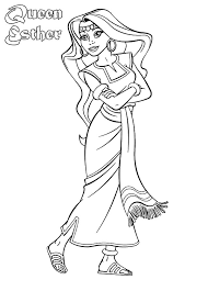 When we think of october holidays, most of us think of halloween. Beautiful Queen Esther Coloring Pages Download Print Online Coloring Pages For Free Color Nimbus