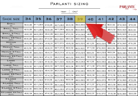 Parlanti Passion Sizing Guide Official Parlanti Shop