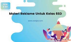 Konflik adalah bagian dari interaksi sosial yang bersifat disosiatif. Materi Reklame Untuk Kelas 6sd Osnipa