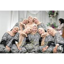 (21 foto)malam berinai sari yanti | cantiknya bidadari jep sepahtu. Baju Kelawar Bridesmaid Murah Kaftan Dubai Shopee Malaysia