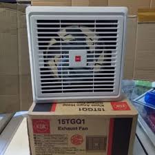 Saat exhaust fan menyala, udara di dalam kamar mandi akan dikeluarkan melalui saluran ventilasi yang mengalir ke plafon atau dinding, sehingga jenis exhaust fan untuk kamar mandi ada yang dipasang di plafon maupun dinding. Kdk Exhaust Fan Ceilling Platfon 6 Inch 15tgq1 Shopee Indonesia