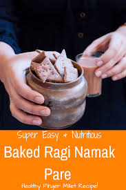 Baked Ragi Namak Pare Recipe Savory Snacks Baked Indian Snacks Snack Recipes