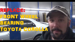 * pair (2) * nt930598k x2 * fits front position, driver and passenger side * 5 lug wheel * 10 trq rear wheel hub & bearing assembly pair set for toyota pontiac w/abs. Replace Front Wheel Bearing Toyota Corolla Youtube