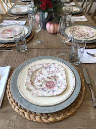 Lay the napkin to the left of the plate. How To Set A Table For Fall My 100 Year Old Home