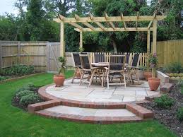 Plan And Design Of A Small Garden Backyard With Decking And Outdoor Basketball Court For Our New Home Garden Seating Area Corner Garden Seating Garden Seating