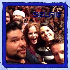 Bits Pieces Television Show Cast On Stage Selfie At Spooky Empire June 1 2014 Lana Sean Bex Lee And Jason Spooky Empire Once Cast Once Upon A Time