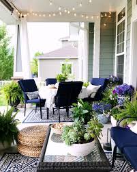 All About Blue How I M Decorating Our Home With The Color Of The Year Outdoor Patio Decor Patio Decor Summer Home Decor