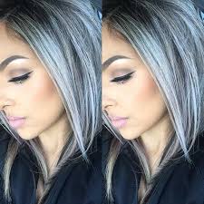 Dye your hair gray q: Highlights Short Hair Grey Hair Color Novocom Top