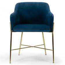 Ratings (8) (0) (0) (0)product width (in.) 22.05: Glamour Home Ana Blue Velvet Arm Dining Chair With Golden Metal Legs Ghdc 1346 The Home Depot Upholstered Arm Chair Dining Chairs Upholstered Side Chair