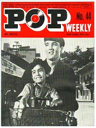Details About Pop Weekly Magazine 44 1st Series W E 29th June 1963 Elvis The Beatles Etc