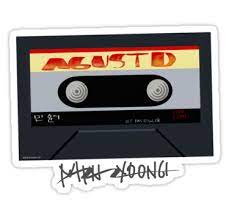 Agust D Mixtape Fanart Bts Sticker By Ajol Aesthetic Stickers Pop Stickers Printable Stickers